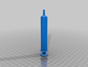 il mio personalizzato parametrico siringa utensili a mano su misura 3d print model - Mito3D