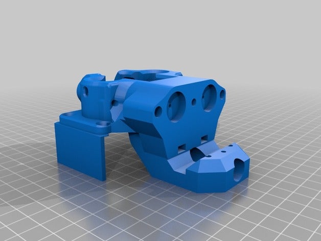 double extrudeur remix 3D print model - Mito3D