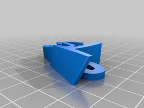 porte clef tess organization customized 3d print model - Mito3D