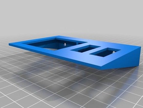 filastruder electronics faceplate - mirrored 3d printer parts 3d print model - Mito3D