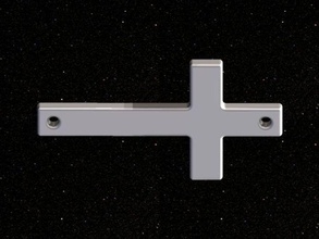 côté de la croix bijoux le bracelet charme mode collier pendentif tion 3d print model - Mito3D