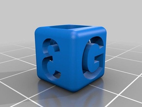 cube g3d 3d print model - Mito3D