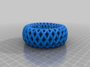 mon personnalisés ringbraceletcrown chose v2 la mode 3d print model - Mito3D