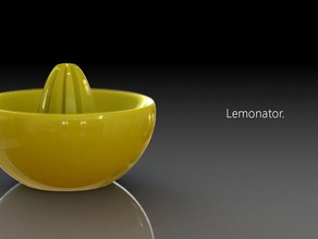 lemonator imprimée en 3d juice squeezer awesomeness cuisine et salle à manger le bricolage jus citron unique 3d print model - Mito3D