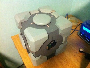 weighted companion cube PC-Gehäuse andere 3d print model - Mito3D