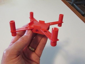 mini quadcopter frame 3d printing 3d print model - Mito3D