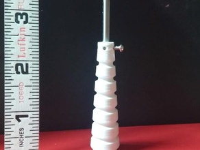 handle thread making taps hand tools small screw tap 3d print model - Mito3D