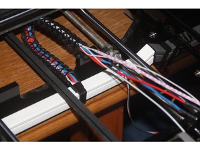 superlegastenikers ziehen Kette 3d Drucker Zubehör Kabel-Kette die Kabelführung dragchain Sie 3d print model - Mito3D