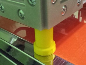 ammortizzato piedino magnetico 3d la stampante parti Stampante magneti openscad 3d print model - Mito3D