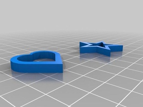 cortadores de galletas La impresión en 3d 3d print model - Mito3D