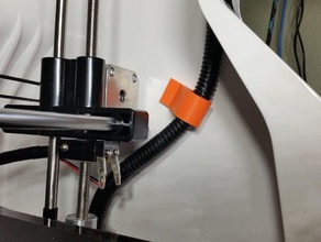 robo 3d r1 cable holder printer accessories robo3d 3d print model - Mito3D