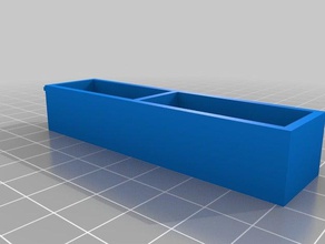 my customized small pill box containers 3d print model - Mito3D