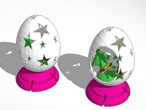 gece yumurta 3d baskı 3d print model - Mito3D