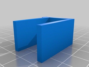shelf stopper office customized 3d print model - Mito3D