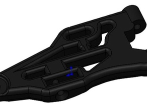 nitro hunter suspension arm-lower front r c Fahrzeuge buggy 3d print model - Mito3D