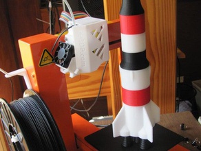 ruben's rocket toys & games birthday toy 3d print model - Mito3D