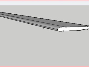plane wing airplane 3d print model - Mito3D