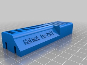 my usb stick sd card holder organization customized 3d print model - Mito3D