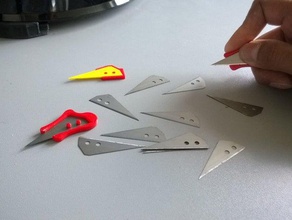 blade holder hand tools knive 3d print model - Mito3D