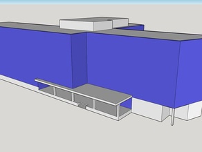 edificio de la oficina amsterdam doble ext las estructuras edificios 3d print model - Mito3D