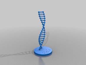 dna helix biology 3d print model - Mito3D