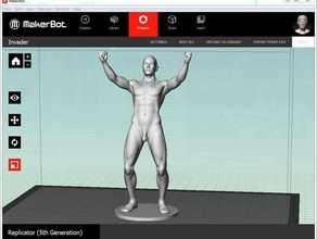 handsky people anatomy decorative man model victory 3d print model - Mito3D