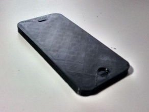 iphone 5s fictício telefone A impressão 3d manequim o 5 3d print model - Mito3D