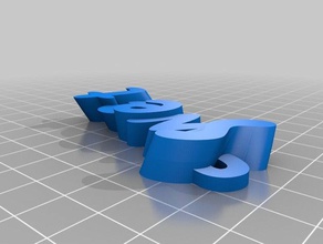 iamburny llavero 3d dulce organización personalizado 3d print model - Mito3D