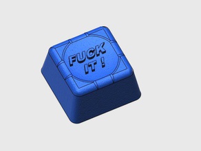f-key props button fuck fun key keyboard 3d print model - Mito3D
