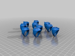 unova rings 3d printing 3d print model - Mito3D