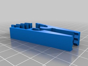 kcs clamp teeth household supplies 3d print model - Mito3D