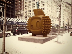 luxember02 sculptures art character cinema 4d design iphone nyc toy zbrush 3d print model - Mito3D