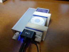 simple ipod headphone amp binder gadgets 3d print model - Mito3D