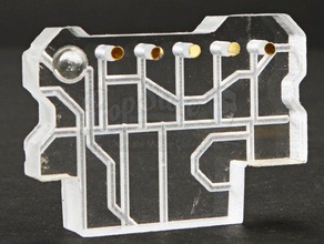sistema de controle cristal adereços atlantis circuito placa cntrol prop réplica stargate 3d print model - Mito3D