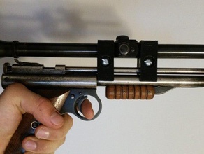 benjamin hb22 montura deporte y al aire libre 22 calibre crosman el monte pellet de la pistola ámbito aplicación 3d print model - Mito3D