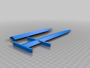 Schwert Scheide Spielsets 3d print model - Mito3D