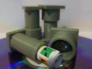 geocache micro recipiente esporte ao ar livre magnética micro-cache resistente à água 3d print model - Mito3D