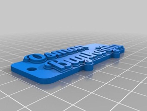 osman organizzazione su misura 3d print model - Mito3D