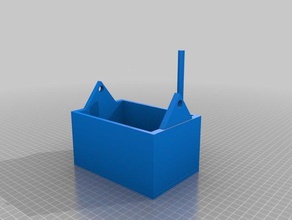 tool box astuccio office caso organizzatore pen la matita strumento di dialogo 3d print model - Mito3D