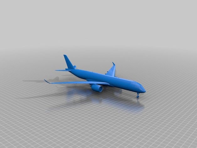 airbus a350-900 Fahrzeuge a350 Flugzeug 3D print model - Mito3D