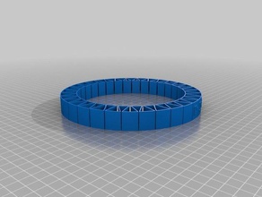 dixie princesa pulseira pulseiras personalizado 3d print model - Mito3D