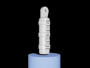 inmoov-remix pescoço do pistão A impressão 3d inmoov 3d print model - Mito3D