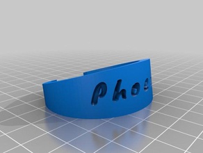 phoebe les bracelets personnalisé 3d print model - Mito3D