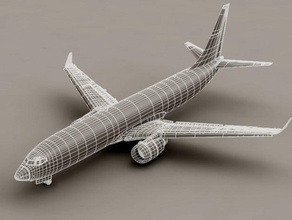boeing 737 parts vehicles air aircraft airliner airplane b747 jet 3d print model - Mito3D