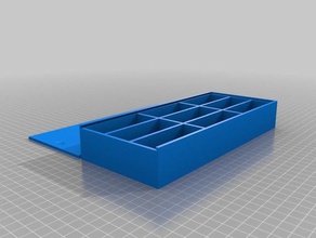 leurre de la boîte l'organisation personnalisé 3d print model - Mito3D