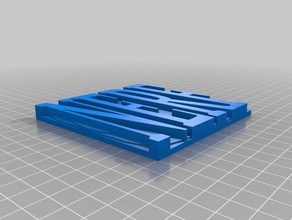 nerf de la plaque jouets & accessoires jeux simple 3d print model - Mito3D