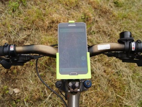 remarque 3 pour v lo note de vélo montagne téléphone mobile support nota3 soutien velo 3d print model - Mito3D