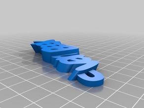 keyfob organization customized 3d print model - Mito3D