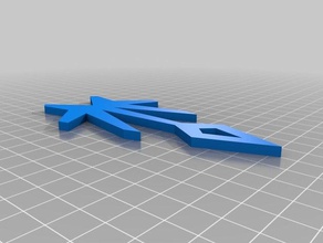 elsa cape widget 3d printing 3d print model - Mito3D