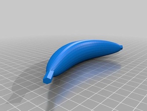 banana first 3d printing 3d print model - Mito3D